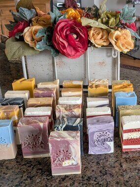 26 Pacha Soap Co Bars 113g each Vegan and Cruelty Free - Various Scents